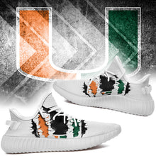 Load image into Gallery viewer, Miami Hurricanes NCAA Sport Teams Yeezy Boost 350 V2 Trends 2019 T1810 - V05-132
