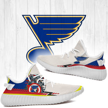 Load image into Gallery viewer, Superheroes St. Louis Blues NHL Yeezy Boost 350 v2 Shoes Christmas Gift L1610-03