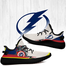 Load image into Gallery viewer, Superheroes Tampa Bay Lightning NHL Yeezy Boost 350 v2 Shoes Christmas Gift L1610-02