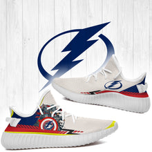 Load image into Gallery viewer, Superheroes Tampa Bay Lightning NHL Yeezy Boost 350 v2 Shoes Christmas Gift L1610-02
