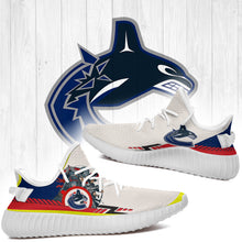 Load image into Gallery viewer, Superheroes Vancouver Canucks NHL Yeezy Boost 350 v2 Shoes Christmas Gift L1610-31
