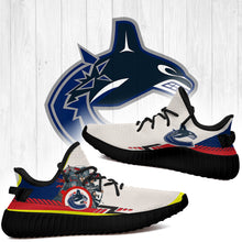 Load image into Gallery viewer, Superheroes Vancouver Canucks NHL Yeezy Boost 350 v2 Shoes Christmas Gift L1610-31