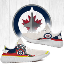 Load image into Gallery viewer, Superheroes Winnipeg Jets NHL Yeezy Boost 350 v2 Shoes Christmas Gift L1610-28