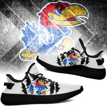 Load image into Gallery viewer, Kansas Jayhawks NCAA Sport Teams Yeezy Boost 350 V2 Trends 2019 T1810 - V05-153