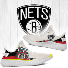 Load image into Gallery viewer, Superheroes Brooklyn Nets NBA Yeezy Boost 350 v2 Shoes Christmas Gift L1610-06