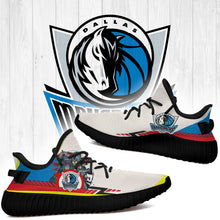 Load image into Gallery viewer, Superheroes Dallas Mavericks NBA Yeezy Boost 350 v2 Shoes Christmas Gift L1610-02
