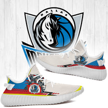 Load image into Gallery viewer, Superheroes Dallas Mavericks NBA Yeezy Boost 350 v2 Shoes Christmas Gift L1610-02