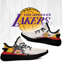 Load image into Gallery viewer, Superheroes Los Angeles Lakers NBA Yeezy Boost 350 v2 Shoes Christmas Gift L1610-23