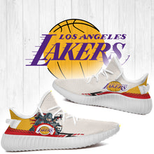 Load image into Gallery viewer, Superheroes Los Angeles Lakers NBA Yeezy Boost 350 v2 Shoes Christmas Gift L1610-23