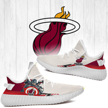 Load image into Gallery viewer, Superheroes Miami Heat NBA Yeezy Boost 350 v2 Shoes Christmas Gift L1610-21