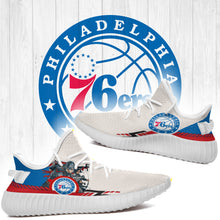 Load image into Gallery viewer, Superheroes Philadelphia 76ers NBA Yeezy Boost 350 v2 Shoes Christmas Gift L1610-14