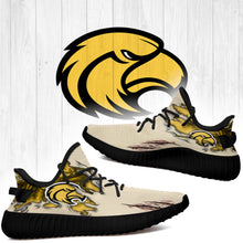 Load image into Gallery viewer, Scratch southern miss golden eagles NCAA Yeezy Boost 350 v2 Shoes Christmas Gift L1810-55