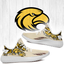 Load image into Gallery viewer, Scratch southern miss golden eagles NCAA Yeezy Boost 350 v2 Shoes Christmas Gift L1810-55