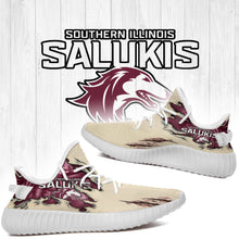 Load image into Gallery viewer, Scratch Southern Illinois Salukis NCAA Yeezy Boost 350 v2 Shoes Christmas Gift L1810-57