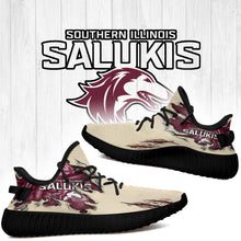 Load image into Gallery viewer, Scratch Southern Illinois Salukis NCAA Yeezy Boost 350 v2 Shoes Christmas Gift L1810-57