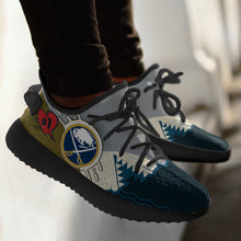 Load image into Gallery viewer, Shark Buffalo Sabres NHL Yeezy Boost 350 v2 Shoes Christmas Gift L2210-04