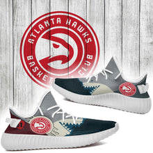 Load image into Gallery viewer, Shark Atlanta Hawks NBA Yeezy Boost 350 v2 Shoes Christmas Gift L2210-01