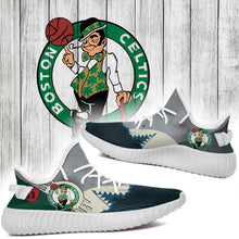 Load image into Gallery viewer, Shark Boston Celtics NBA Yeezy Boost 350 v2 Shoes Christmas Gift L2210-02