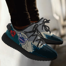 Load image into Gallery viewer, Shark Charlotte Hornets NBA Yeezy Boost 350 v2 Shoes Christmas Gift L2210-04