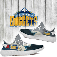 Load image into Gallery viewer, Shark Denver Nuggets NBA Yeezy Boost 350 v2 Shoes Christmas Gift L2210-08