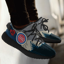 Load image into Gallery viewer, Shark Detroit Pistons NBA Yeezy Boost 350 v2 Shoes Christmas Gift L2210-09