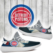 Load image into Gallery viewer, Shark Detroit Pistons NBA Yeezy Boost 350 v2 Shoes Christmas Gift L2210-09