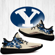Load image into Gallery viewer, Scratch BYU Cougars NCAA Yeezy Boost 350 v2 Shoes Christmas Gift L1810-223