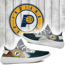 Load image into Gallery viewer, Shark Indiana Pacers NBA Yeezy Boost 350 v2 Shoes Christmas Gift L2210-012