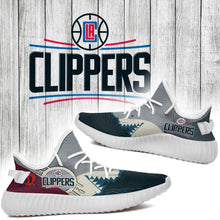 Load image into Gallery viewer, Shark LA Clippers NBA Yeezy Boost 350 v2 Shoes Christmas Gift L2210-013