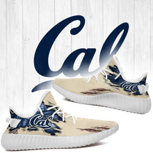 Load image into Gallery viewer, Scratch California Golden Bears NCAA Yeezy Boost 350 v2 Shoes Christmas Gift L1810-221