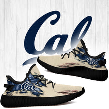 Load image into Gallery viewer, Scratch California Golden Bears NCAA Yeezy Boost 350 v2 Shoes Christmas Gift L1810-221