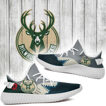 Load image into Gallery viewer, Shark Milwaukee Bucks NBA Yeezy Boost 350 v2 Shoes Christmas Gift L2210-017