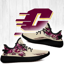 Load image into Gallery viewer, Scratch Central Michigan Chippewas NCAA Yeezy Boost 350 v2 Shoes Christmas Gift L1810-217