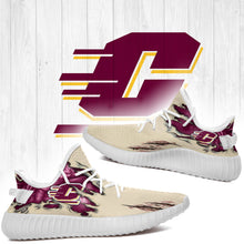 Load image into Gallery viewer, Scratch Central Michigan Chippewas NCAA Yeezy Boost 350 v2 Shoes Christmas Gift L1810-217