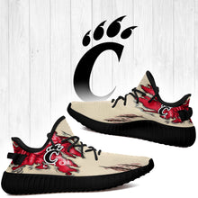 Load image into Gallery viewer, Scratch Cincinnati Bearcats NCAA Yeezy Boost 350 v2 Shoes Christmas Gift L1810-213