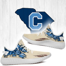 Load image into Gallery viewer, Scratch Citadel Bulldogs NCAA Yeezy Boost 350 v2 Shoes Christmas Gift L1810-212