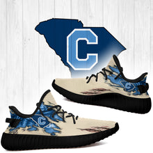 Load image into Gallery viewer, Scratch Citadel Bulldogs NCAA Yeezy Boost 350 v2 Shoes Christmas Gift L1810-212