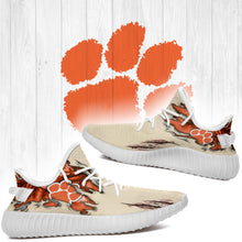 Load image into Gallery viewer, Scratch Clemson Tigers NCAA Yeezy Boost 350 v2 Shoes Christmas Gift L1810-211