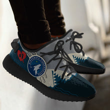 Load image into Gallery viewer, Shark Minnesota Timberwolves NBA Yeezy Boost 350 v2 Shoes Christmas Gift L2210-018