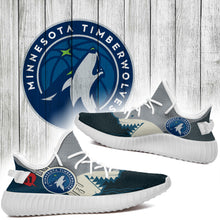 Load image into Gallery viewer, Shark Minnesota Timberwolves NBA Yeezy Boost 350 v2 Shoes Christmas Gift L2210-018