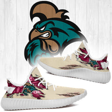 Load image into Gallery viewer, Scratch Coastal Carolina Chanticleers NCAA Yeezy Boost 350 v2 Shoes Christmas Gift L1810-210