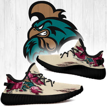 Load image into Gallery viewer, Scratch Coastal Carolina Chanticleers NCAA Yeezy Boost 350 v2 Shoes Christmas Gift L1810-210