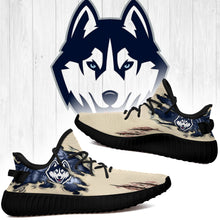 Load image into Gallery viewer, Scratch Connecticut Huskies NCAA Yeezy Boost 350 v2 Shoes Christmas Gift L1810-205
