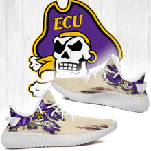 Load image into Gallery viewer, Scratch East Carolina Pirates NCAA Yeezy Boost 350 v2 Shoes Christmas Gift L1810-195
