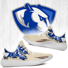 Load image into Gallery viewer, Scratch Eastern Illinois Panthers NCAA Yeezy Boost 350 v2 Shoes Christmas Gift L1810-193