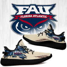 Load image into Gallery viewer, Scratch Florida Atlantic Owls NCAA Yeezy Boost 350 v2 Shoes Christmas Gift L1810-186