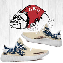 Load image into Gallery viewer, Scratch Gardner-Webb Runnin'  Bulldogs NCAA Yeezy Boost 350 v2 Shoes Christmas Gift L1810-180