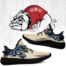 Load image into Gallery viewer, Scratch Gardner-Webb Runnin'  Bulldogs NCAA Yeezy Boost 350 v2 Shoes Christmas Gift L1810-180