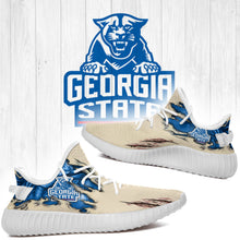 Load image into Gallery viewer, Scratch Georgia State Panthers NCAA Yeezy Boost 350 v2 Shoes Christmas Gift L1810-176