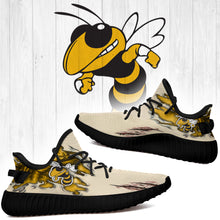 Load image into Gallery viewer, Scratch Georgia Tech Yellow Jackets NCAA Yeezy Boost 350 v2 Shoes Christmas Gift L1810-175